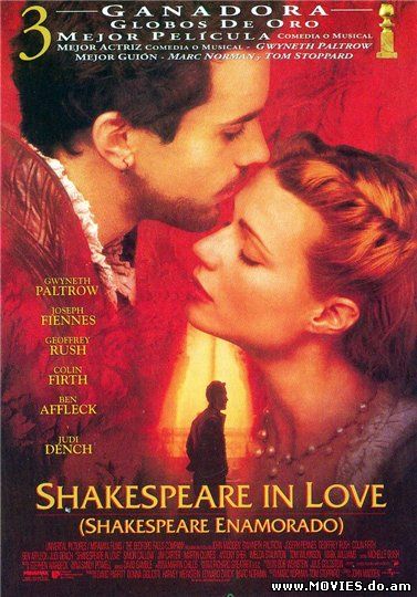Влюбленный Шекспир / Shakespeare in love (1998)