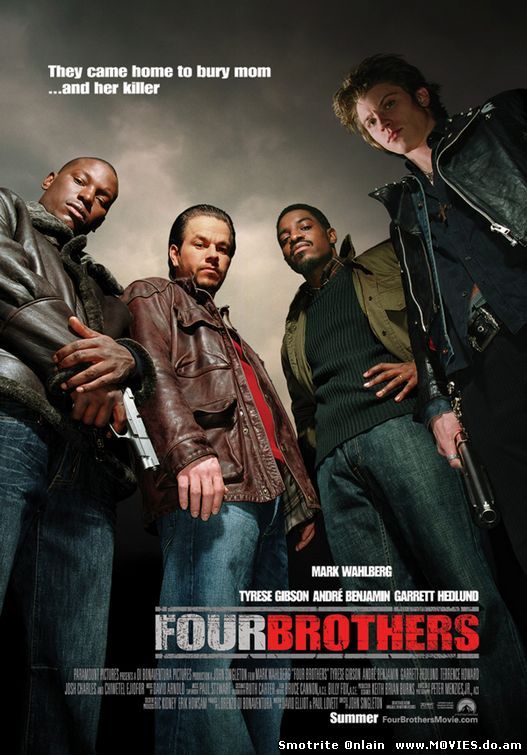  Кровь за кровь / Four Brothers (2005) 